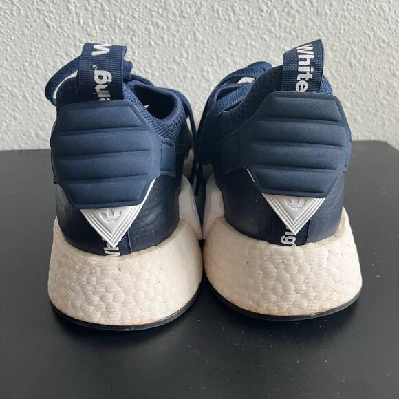 Adidas Men\'s Originals X White Mountaineering NMD_R2 Navy Shoes Sneakers Size 11 main image 9